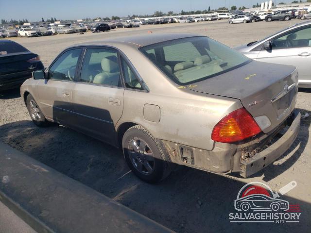 4T1BF28BXYU079444 2000 TOYOTA AVALON photo no. 2