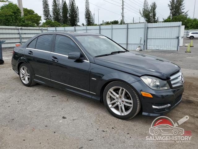 WDDGF4HB6CR206598 2012 MERCEDES-BENZ C-CLASS photo no. 4