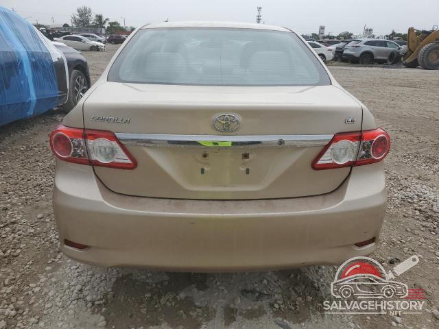 2T1BU4EE1BC745678 2011 TOYOTA COROLLA photo no. 6