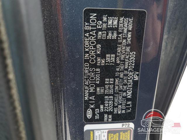 KNDJX3A50E7023305 2014 KIA SOUL photo no. 13
