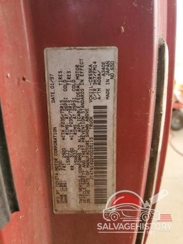JT4TN14D2V0035115 1997 TOYOTA T100 photo no. 12