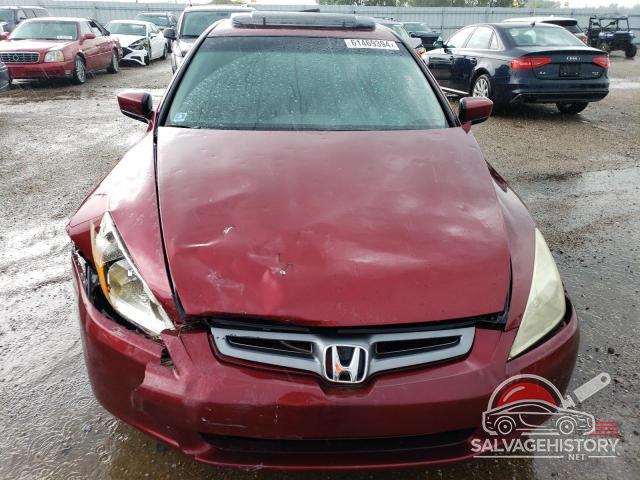 1HGCM56654A145837 2004 HONDA ACCORD photo no. 5