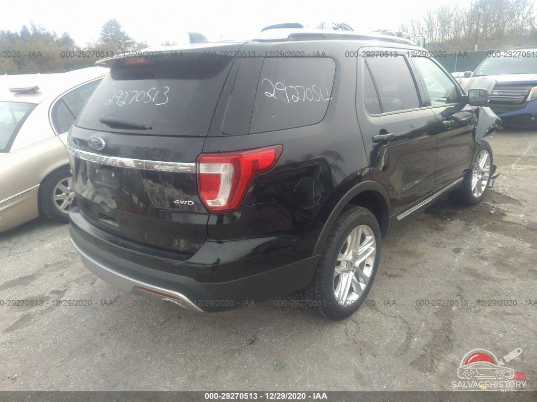 1FM5K8D83GGA61144 2016 FORD EXPLORER photo no. 4