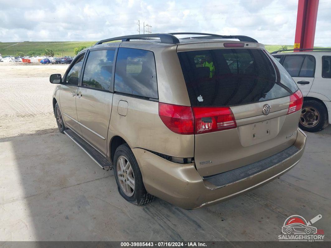 5TDZA23C04S021990 2004 TOYOTA SIENNA photo no. 3