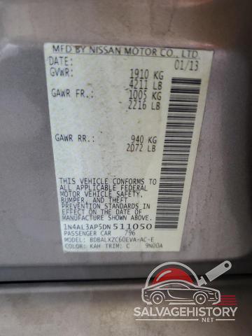 1N4AL3AP5DN511050 2013 NISSAN ALTIMA photo no. 12