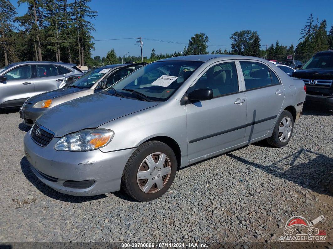 1NXBR32E65Z368560 2005 TOYOTA COROLLA photo no. 2