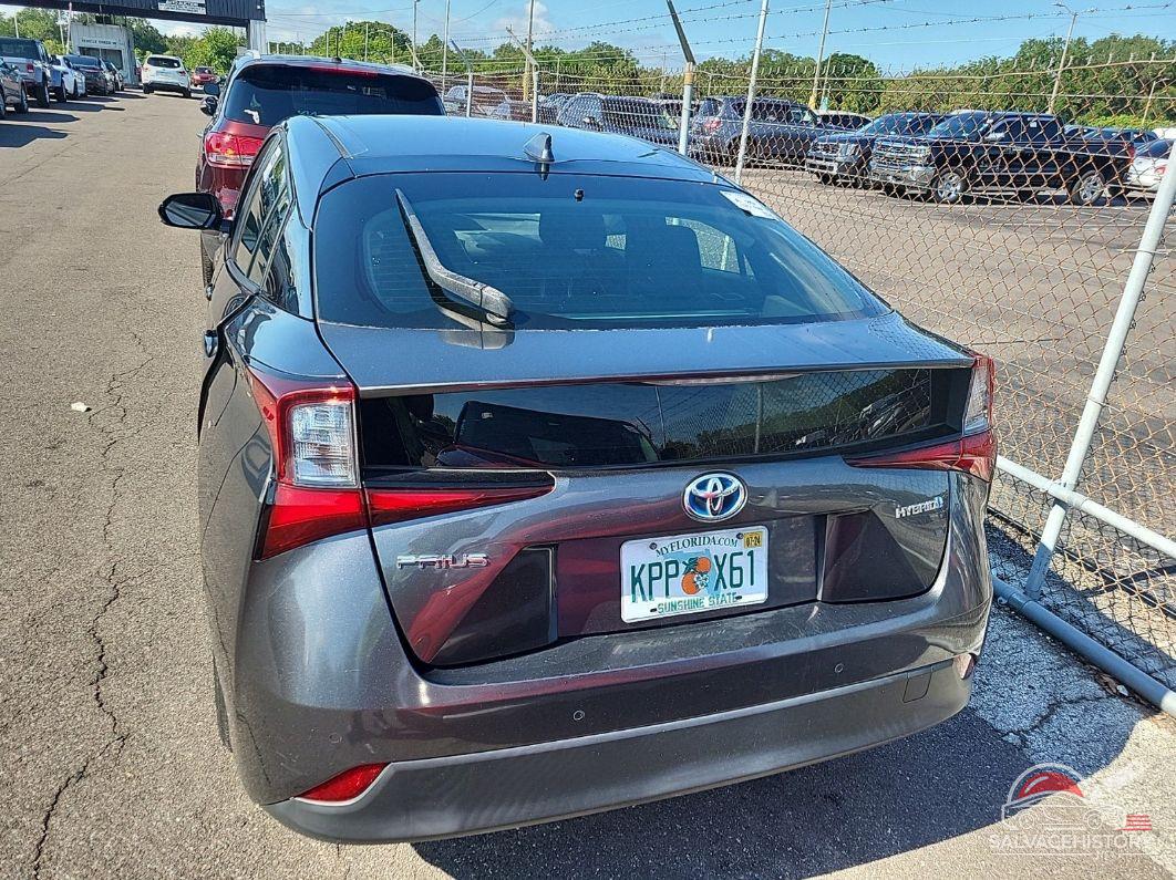 JTDKARFU5K3070342 2019 TOYOTA PRIUS photo no. 6