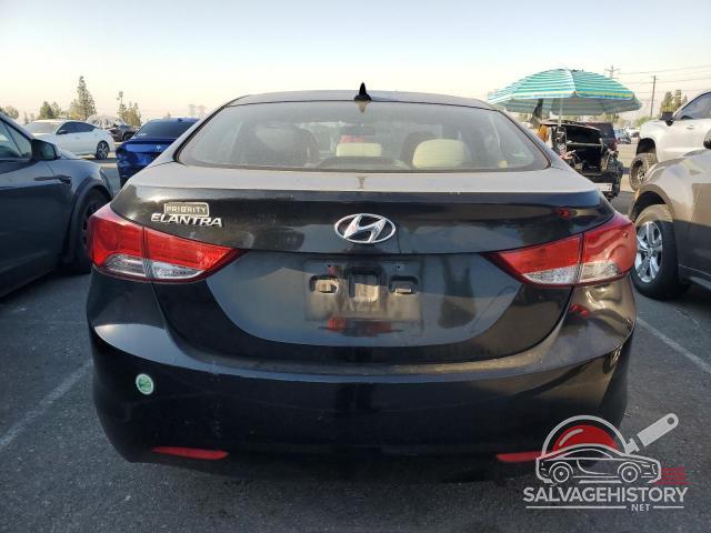 5NPDH4AE7CH141800 2012 HYUNDAI ELANTRA photo no. 6