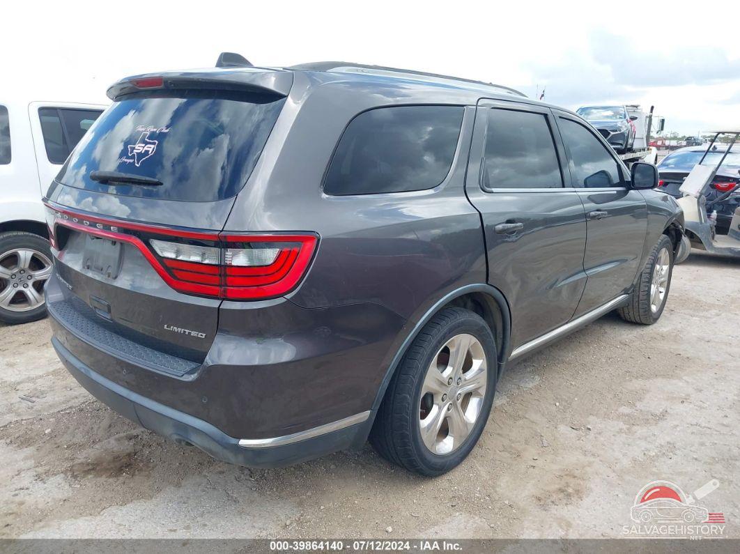 1C4RDHDG1EC539394 2014 DODGE DURANGO photo no. 4