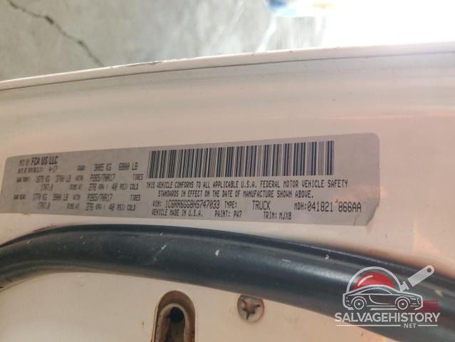 1C6RR6GG8HS747033 2017 RAM 1500 photo no. 12