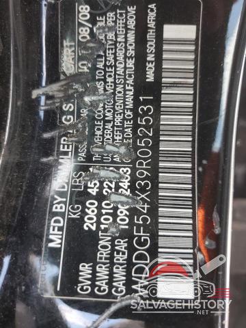WDDGF54X39R052531 2009 MERCEDES-BENZ C-CLASS photo no. 12