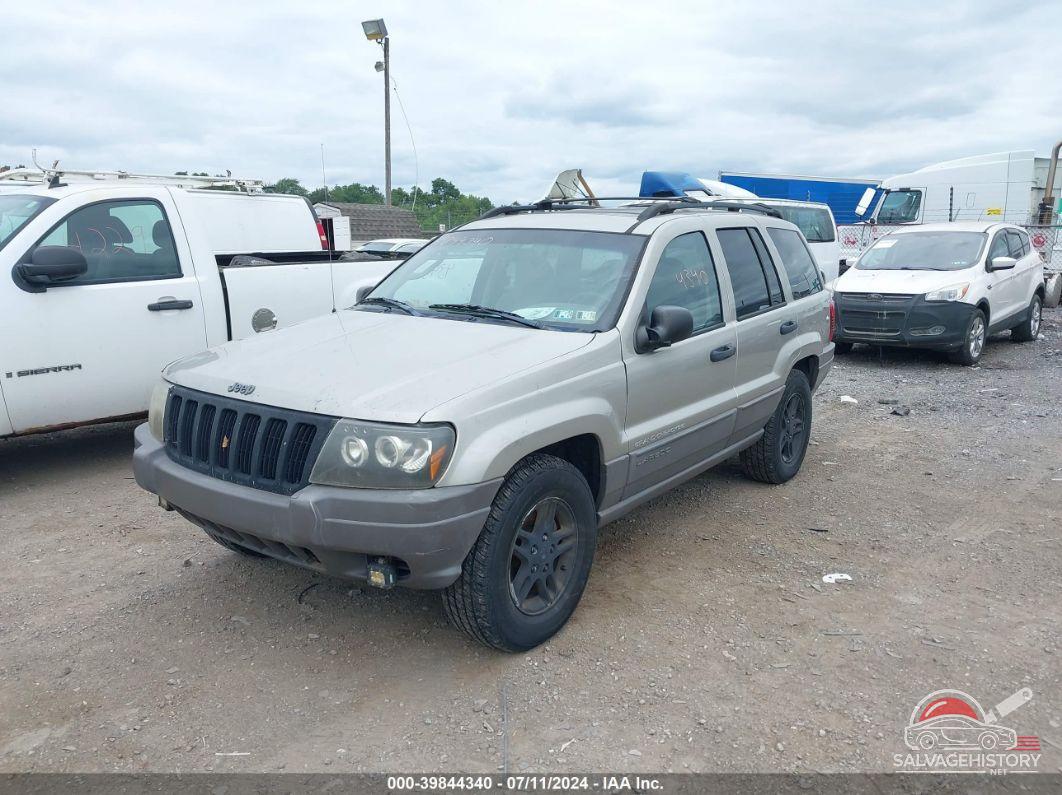 1J4GW48S93C601964 2003 JEEP GRAND CHEROKEE photo no. 2