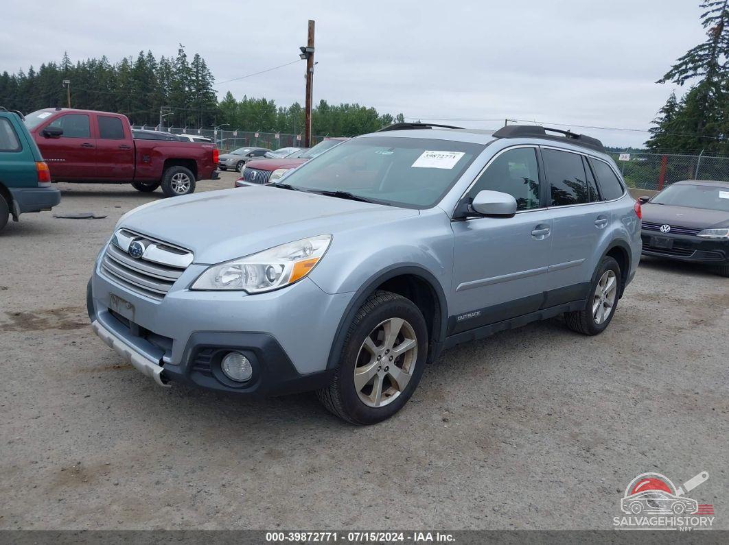 4S4BRBLC9E3281104 2014 SUBARU OUTBACK photo no. 2