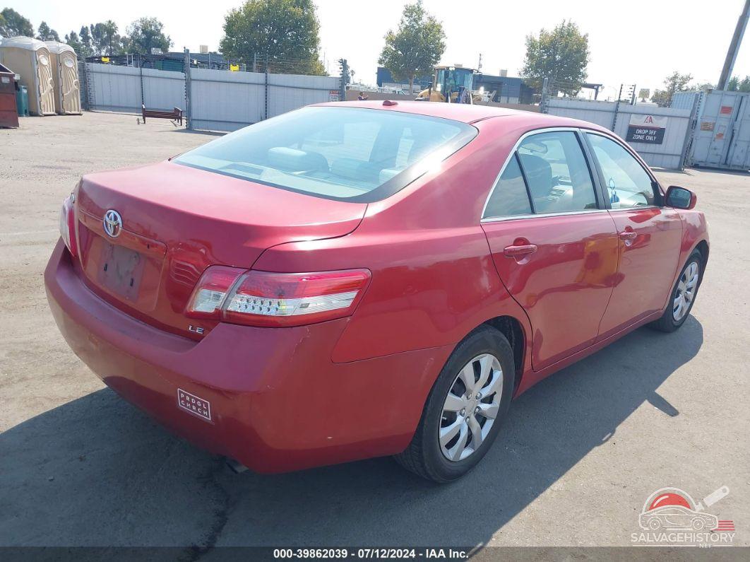 4T4BF3EK5AR018234 2010 TOYOTA CAMRY photo no. 4