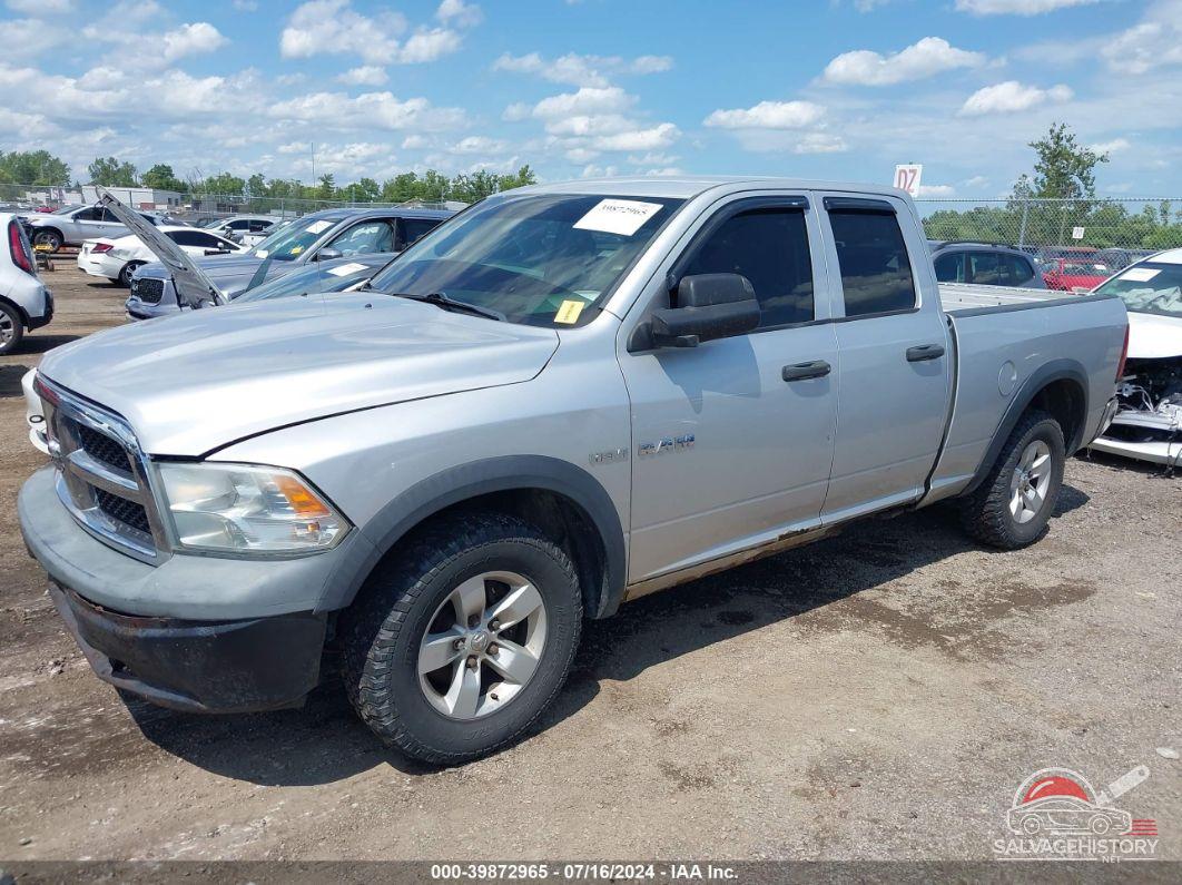 1D7RV1GT8AS103497 2010 DODGE RAM 1500 photo no. 2