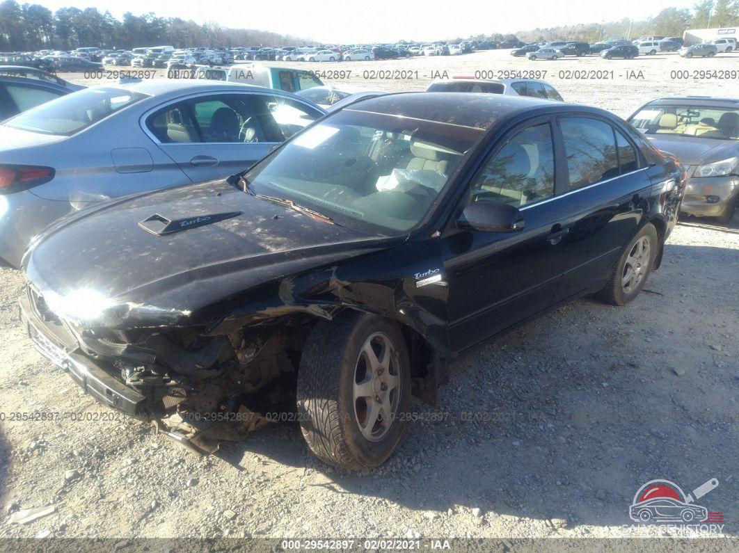 5NPEU46F96H113034 2006 HYUNDAI SONATA photo no. 2