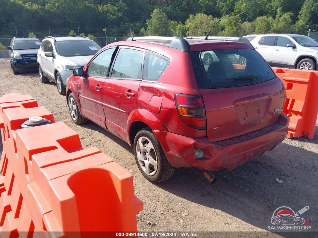 5Y2SM63855Z456385 2005 PONTIAC VIBE photo no. 3