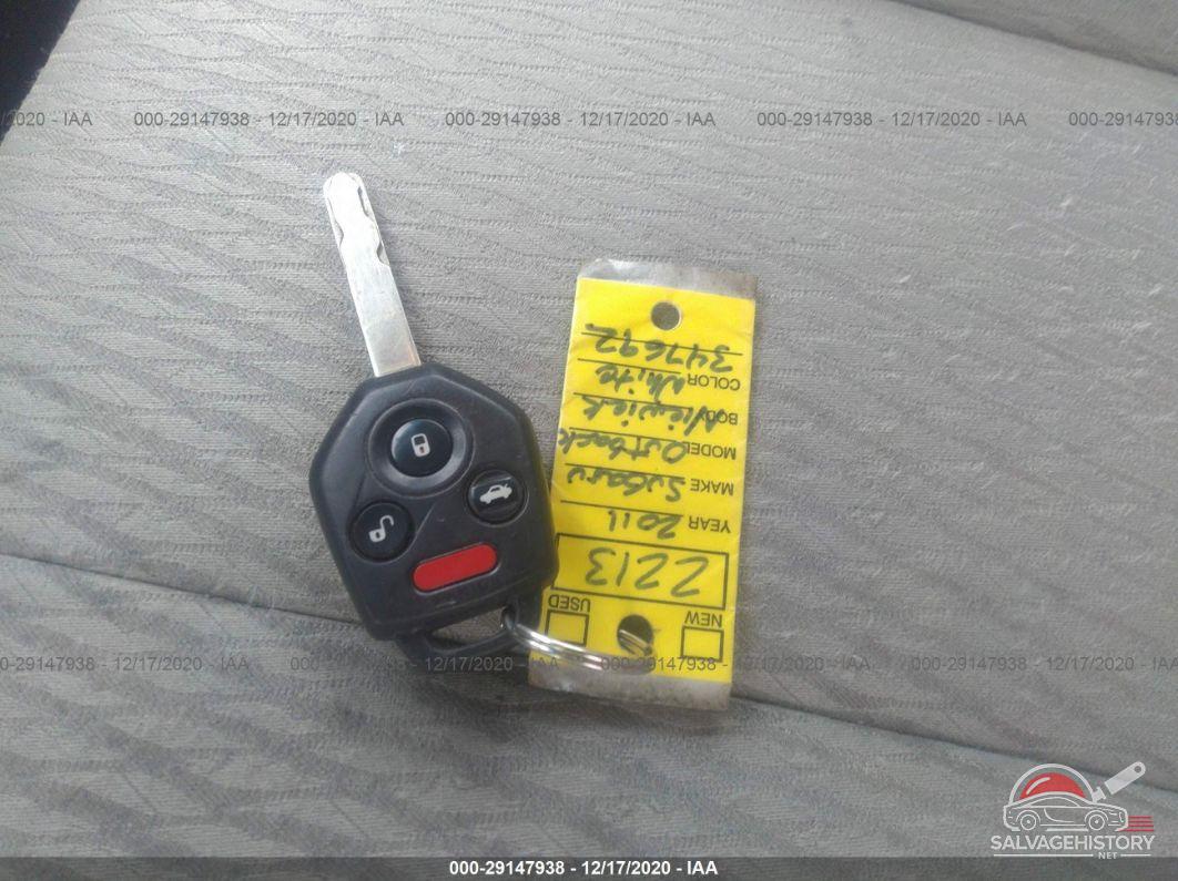 4S4BRBCC5B3347692 2011 SUBARU OUTBACK photo no. 11