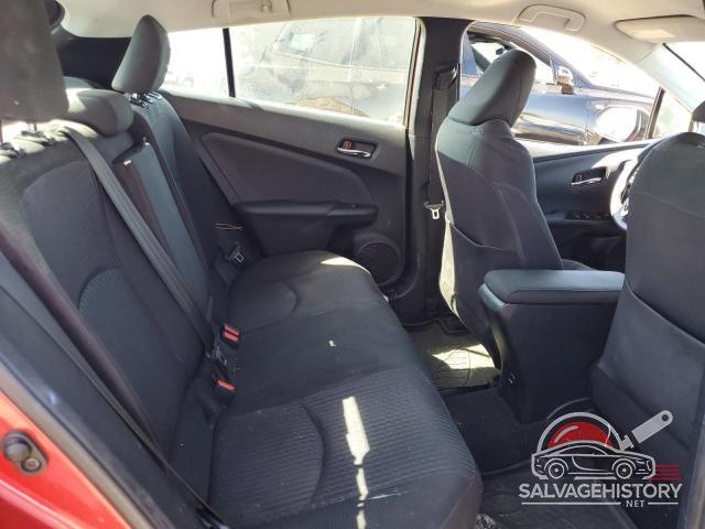 JTDKBRFU2G3526396 2016 TOYOTA PRIUS photo no. 10