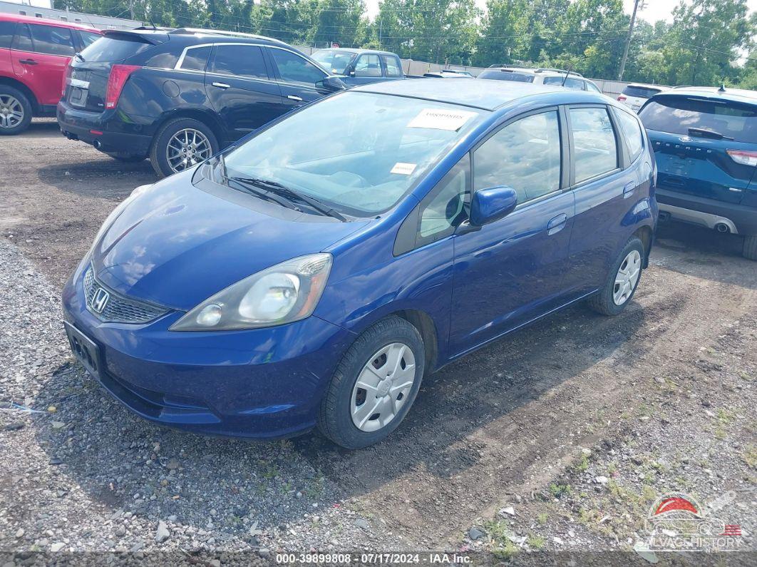 JHMGE8H37CC004982 2012 HONDA FIT photo no. 2