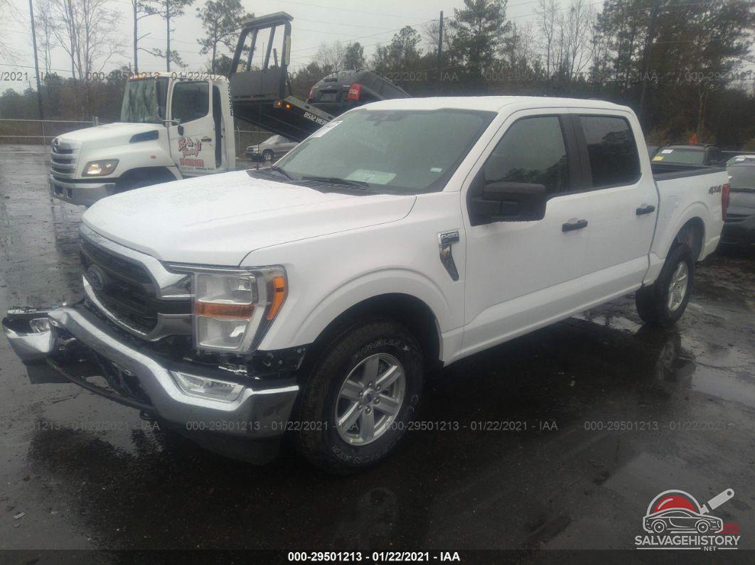 1FTFW1E58MFA41997 2021 FORD F-150 photo no. 2