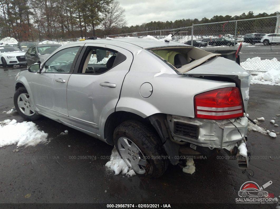 1B3LC46B89N566297 2009 DODGE AVENGER photo no. 3