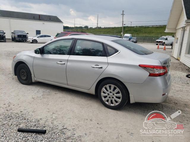 3N1AB7AP6EL671513 2014 NISSAN SENTRA photo no. 2