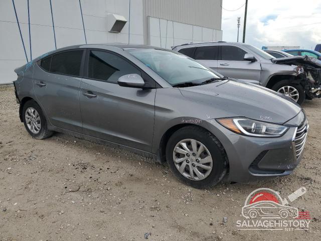 KMHD74LF4HU320345 2017 HYUNDAI ELANTRA photo no. 4