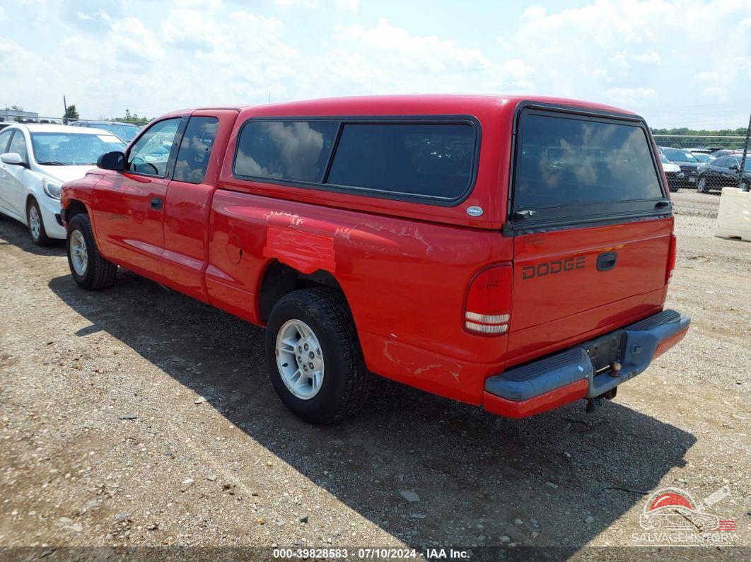 1B7GL22X2WS743333 1998 DODGE DAKOTA photo no. 3