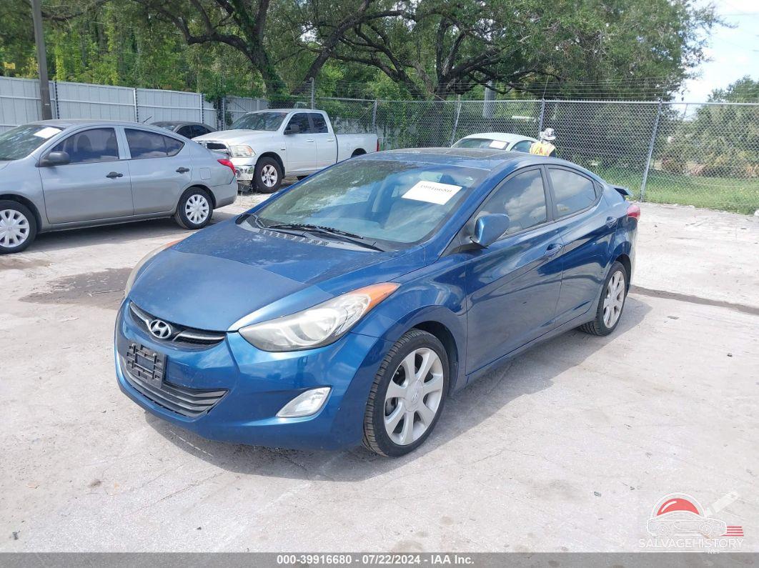 KMHDH4AE1DU997080 2013 HYUNDAI ELANTRA photo no. 2
