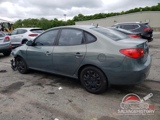 KMHDU46D69U789392 2009 HYUNDAI ELANTRA photo no. 2