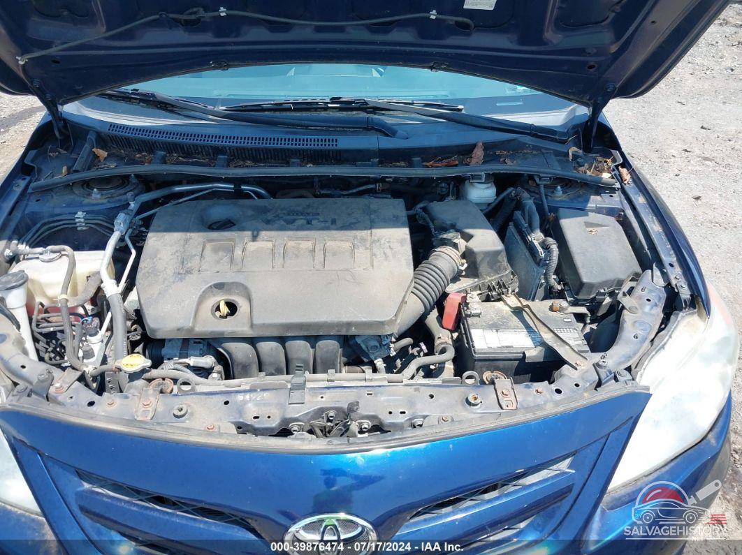 2T1BU4EE7CC864305 2012 TOYOTA COROLLA photo no. 10
