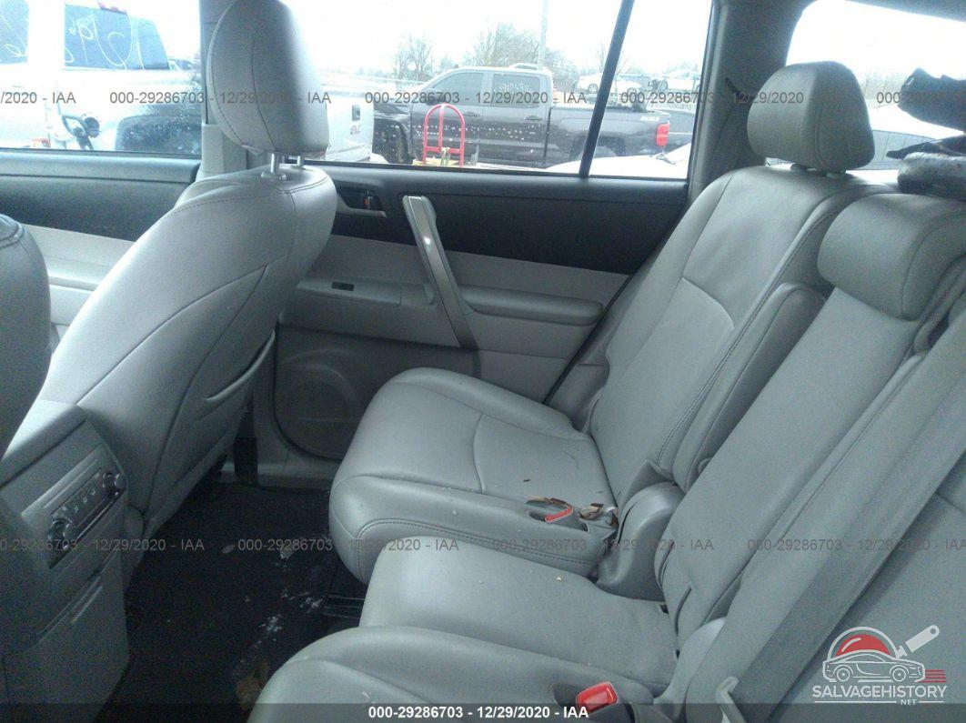 5TDBK3EH0DS245449 2013 TOYOTA HIGHLANDER photo no. 8