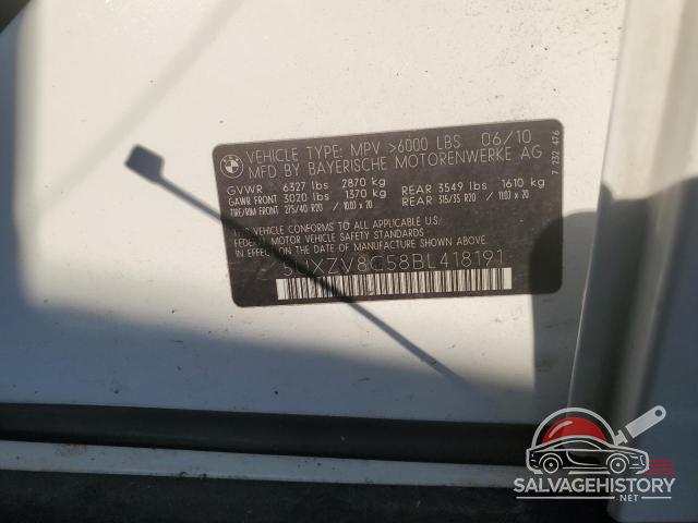 5UXZV8C58BL418191 2011 BMW X5 photo no. 13