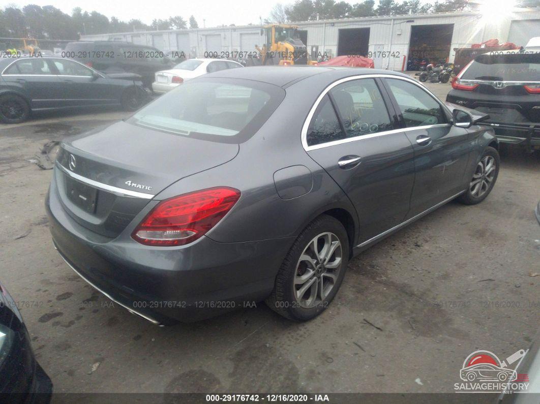 55SWF4KB2HU211386 2017 MERCEDES-BENZ C-CLASS photo no. 4