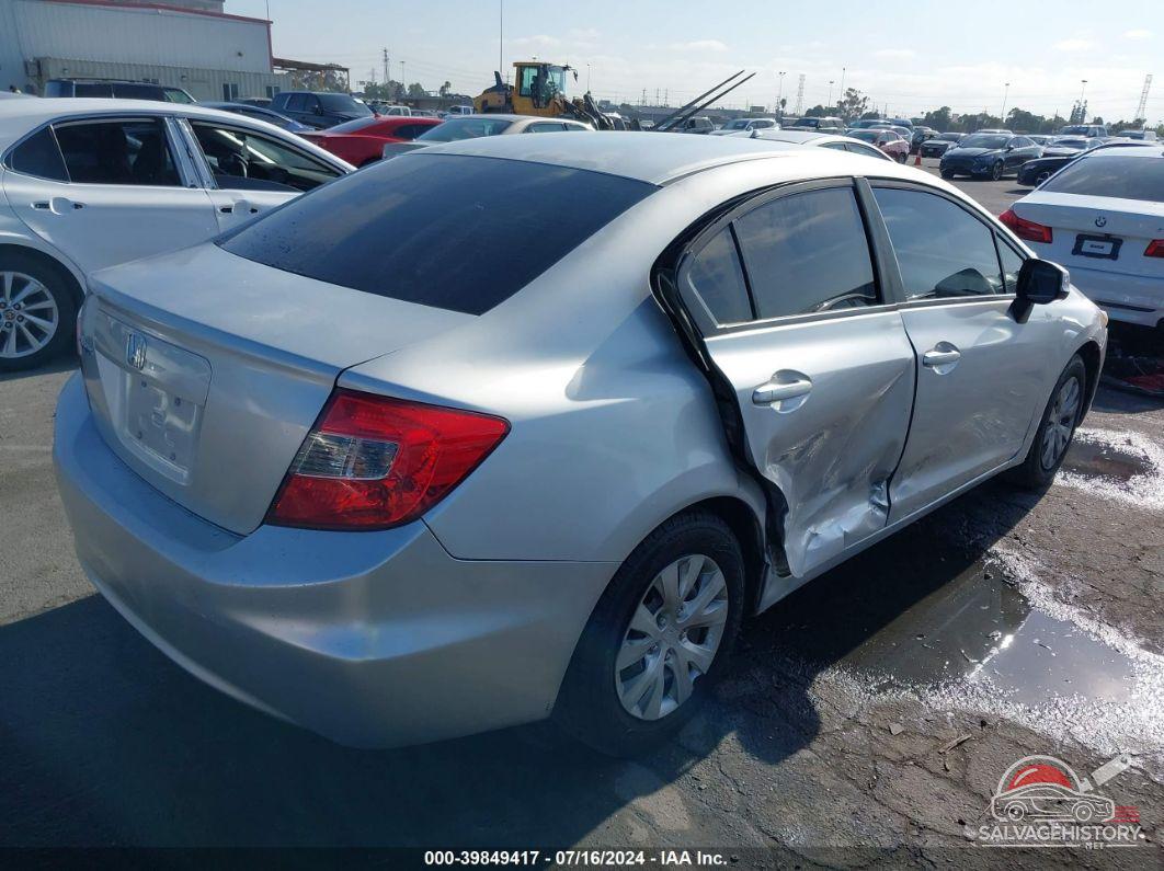 2HGFB2F5XCH590213 2012 HONDA CIVIC photo no. 6
