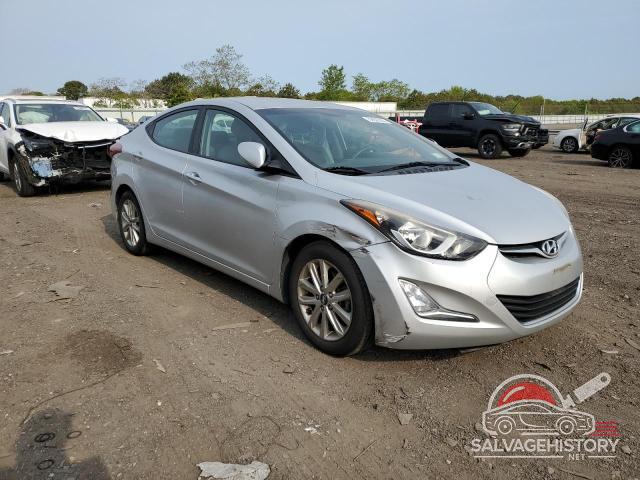 KMHDH4AEXEU120265 2014 HYUNDAI ELANTRA photo no. 4