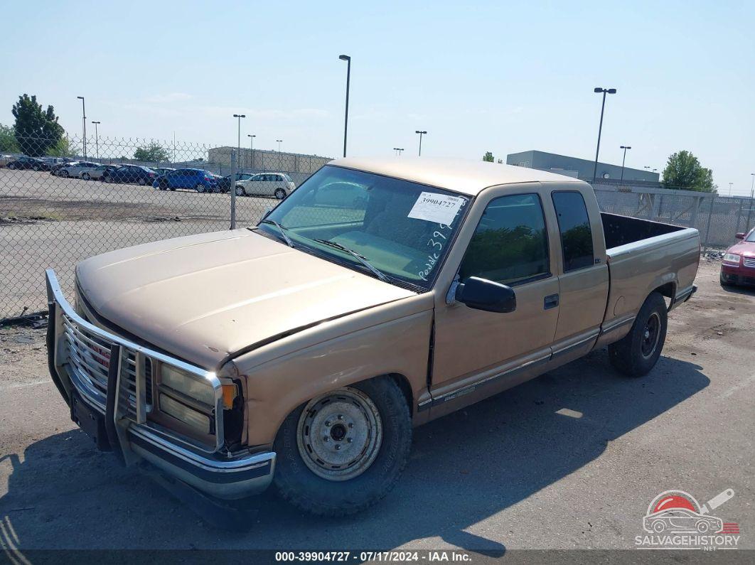 1GTEK19RXTE554354 1996 GMC SIERRA photo no. 2