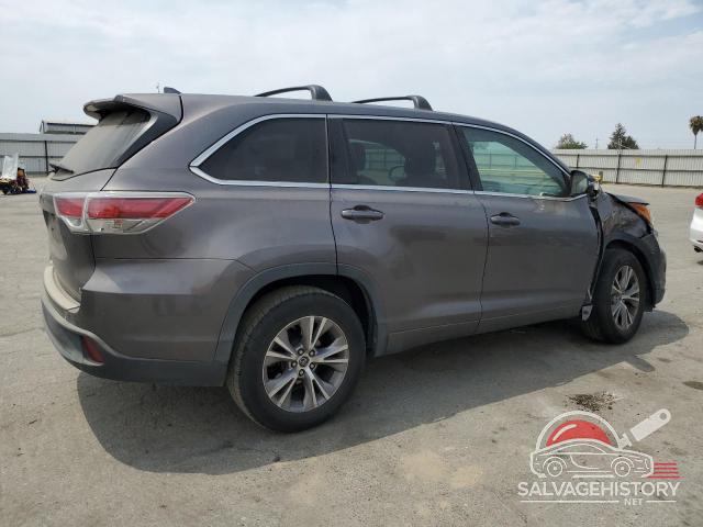 5TDZKRFH6GS134487 2016 TOYOTA HIGHLANDER photo no. 3