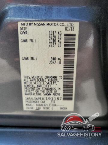 1N4AL3AP9JC191187 2018 NISSAN ALTIMA photo no. 13
