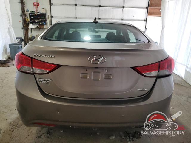 5NPDH4AEXBH048445 2011 HYUNDAI ELANTRA photo no. 6