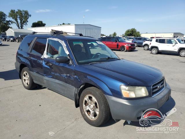 JF1SG63695H723593 2005 SUBARU FORESTER photo no. 4