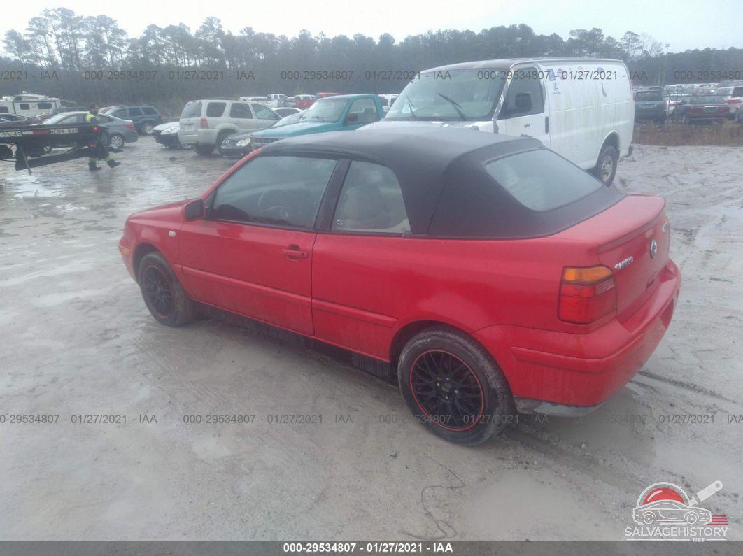 3VWBC21V21M809906 2001 VOLKSWAGEN CABRIO photo no. 3