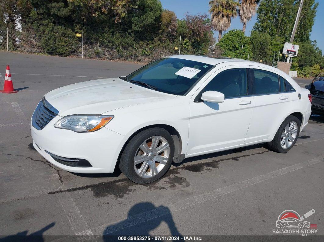 1C3CCBBB3CN230383 2012 CHRYSLER 200 photo no. 2