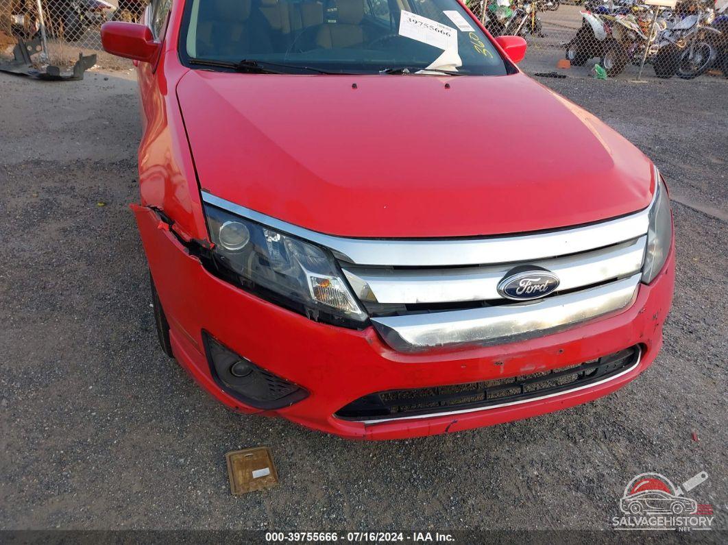 3FAHP0HAXCR446503 2012 FORD FUSION photo no. 6
