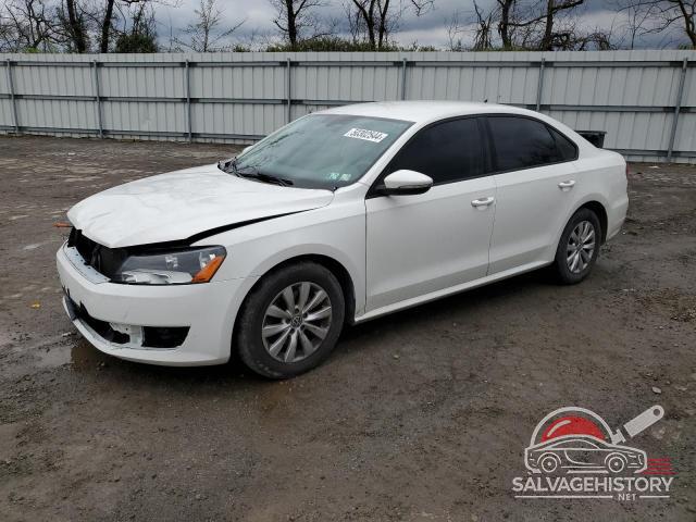 1VWAH7A32CC054382 2012 VOLKSWAGEN PASSAT photo no. 1
