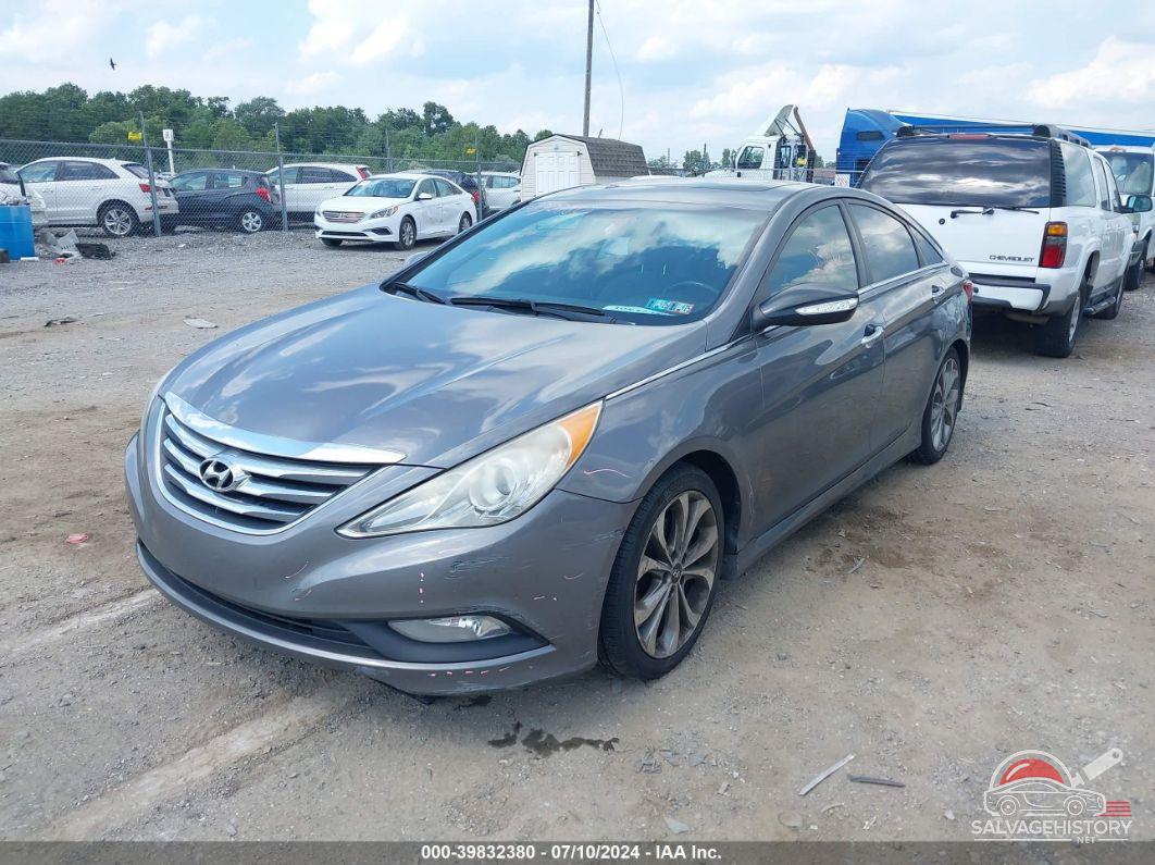 5NPEC4AC8EH855097 2014 HYUNDAI SONATA photo no. 2