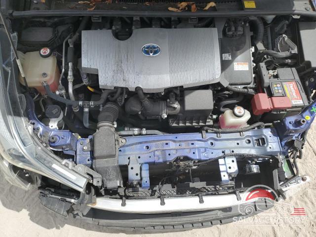 JTDKARFU7J3061947 2018 TOYOTA PRIUS photo no. 11