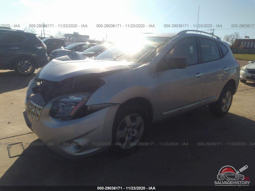 JN8AS5MVXEW715927 2014 NISSAN ROGUE SELECT photo no. 2