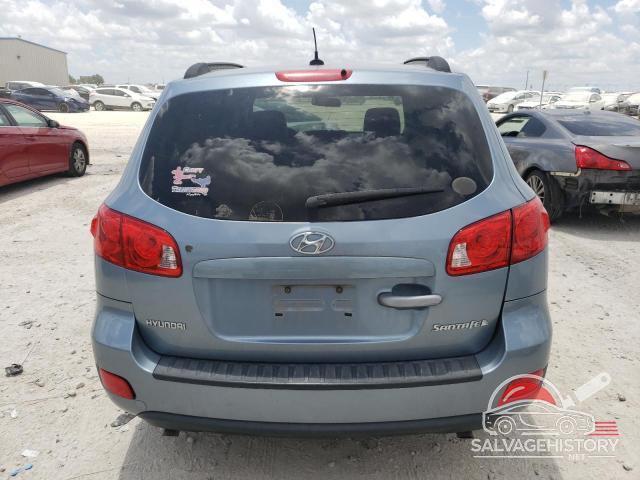 5NMSG13D89H329809 2009 HYUNDAI SANTA FE photo no. 6